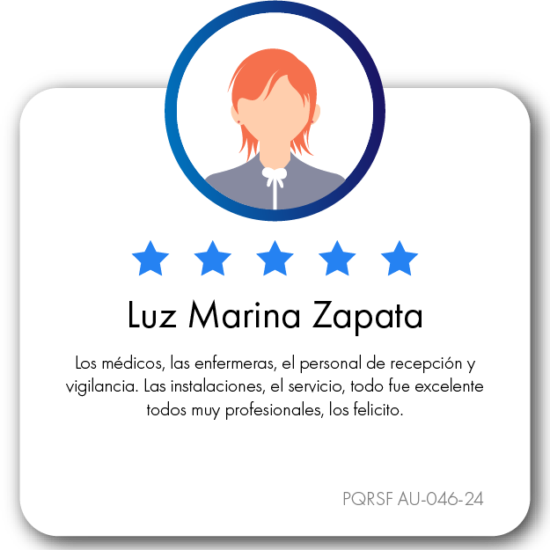 Felicitación Luz Zapata